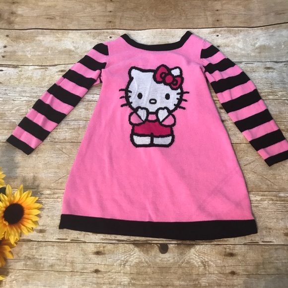 Hello Kitty Other - Hello Kitty Girls pink sweater tunic. Size 4